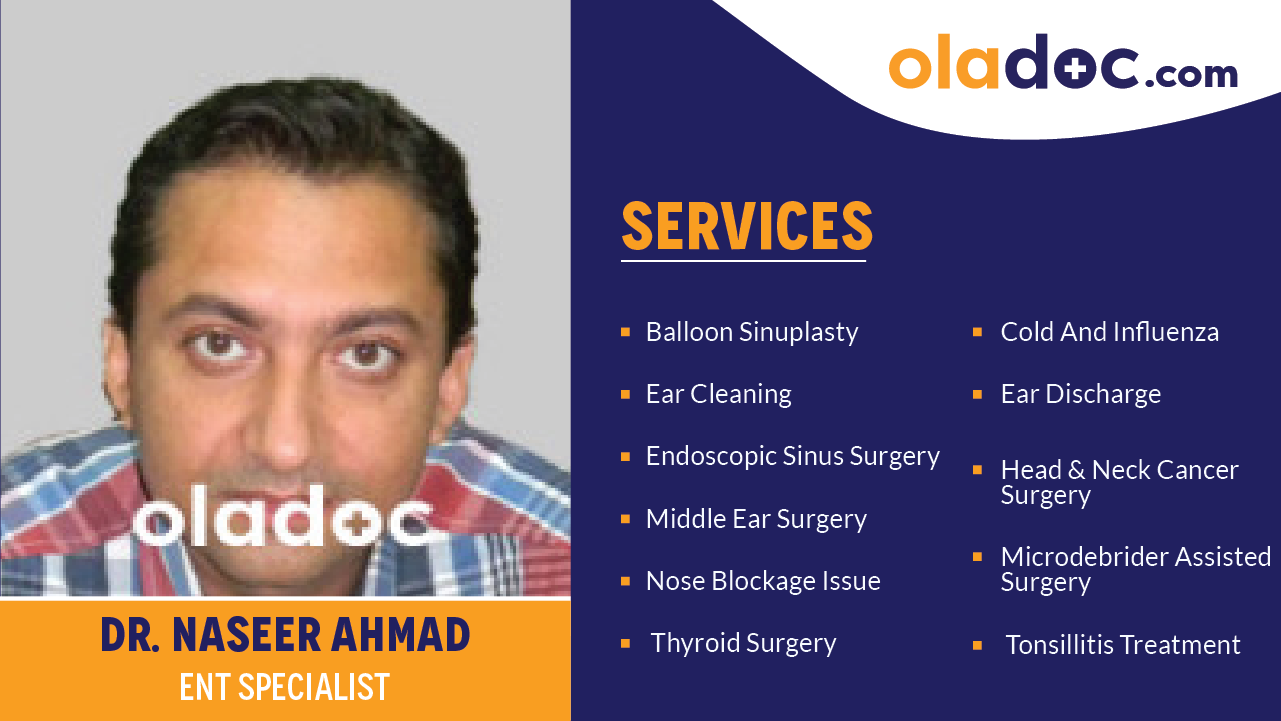Services provided by Dr.Naseer Ahmad